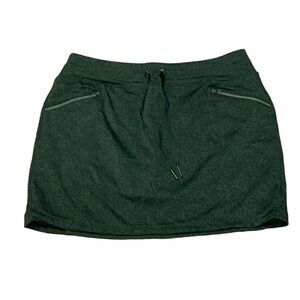Tangerine Athletic Skort, Green, Tennis, Pickleball, Small